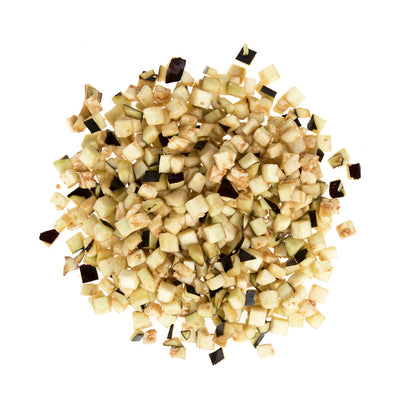 Wholesale BoxNCase 1/2in Diced Eggplant-5 LB Bulk