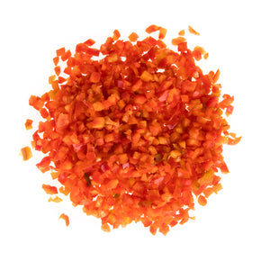 Wholesale BoxNCase 1/4 Diced Red Peppers 5 LB-2ct Case Bulk