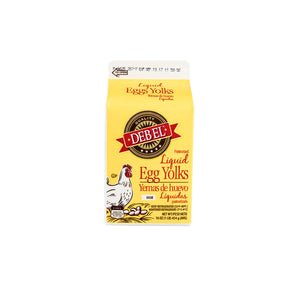 Wholesale Deb-El Liquid Egg Yolks 1 LB-15ct Case Bulk