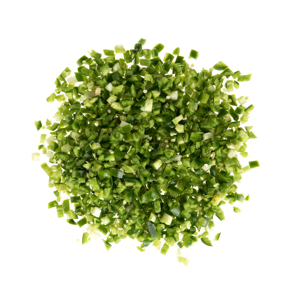 Wholesale BoxNCase 1/4 Diced Jalapeno Peppers-5 LB Bulk