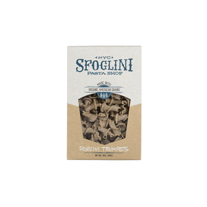 Wholesale Sfoglini Pasta Organic Porcini Trumpet Pasta 1 LB-6ct Case Bulk