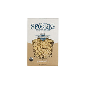 Wholesale Sfoglini Pasta Organic Semolina Cavatelli Pasta 1 LB-6ct Case Bulk