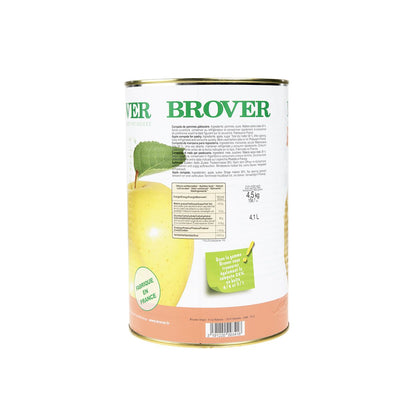 Wholesale Brover Apple Compote Sauce 38% Can- Bulk