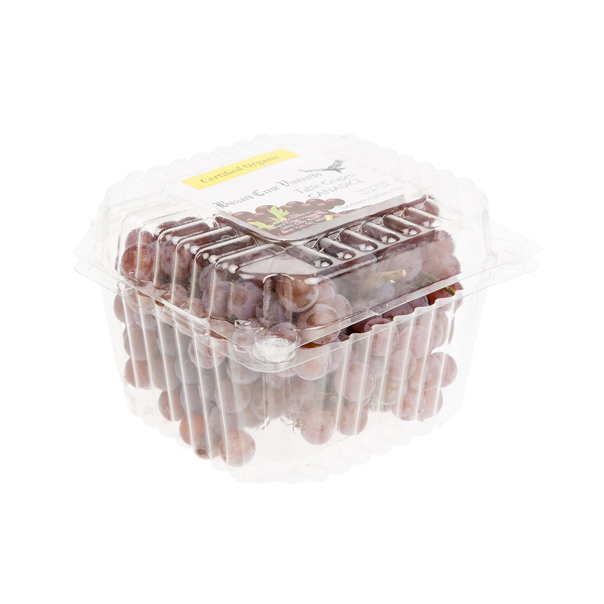Wholesale Buzzard Crest Vineyards Organic Red Canadice Grapes 2 LB- Bulk