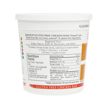 Wholesale Minor'S All Natural Base Chicken- Bulk