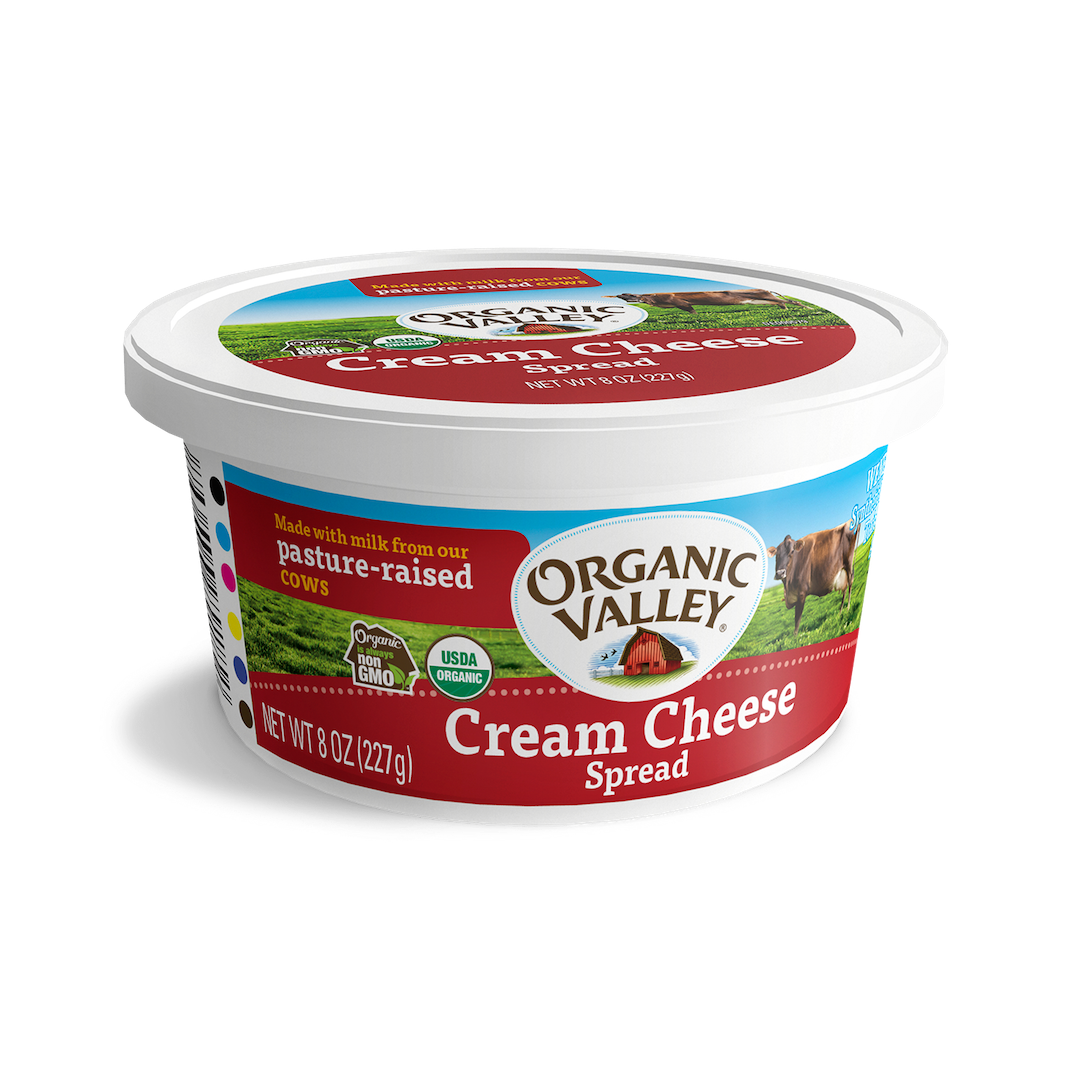 Wholesale Organic Valley Organic Cream Cheese 8 Oz Bulk