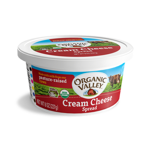 Wholesale Organic Valley Organic Cream Cheese 8 Oz- Bulk