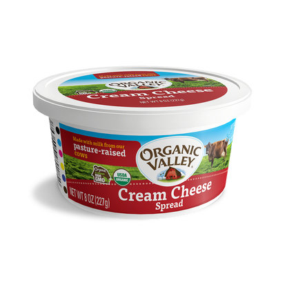 Wholesale Organic Valley Organic Cream Cheese 8 Oz- Bulk
