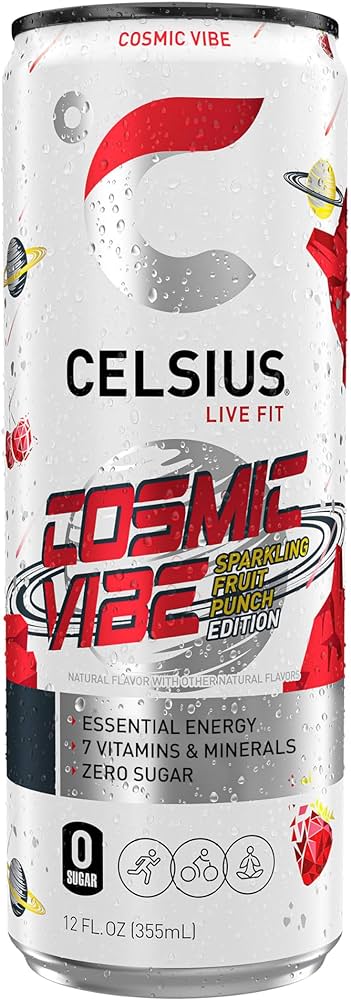 Wholesale Celsius 12/12 Oz Cosmic Vibe-12 Ct Case Bulk