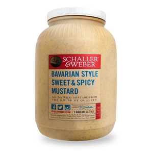 Wholesale Schaller & Weber Bavarian Style Mustard-1 GAL Bulk