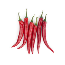 Wholesale BoxNCase Red Long Hot Peppers- Bulk