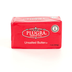 Wholesale Plugra Unsalted Butter 82% 1 LB-36ct Case Bulk