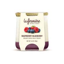 Wholesale La Fermière Raspberry Blueberry Yogurt 5.6oz Cup- Bulk