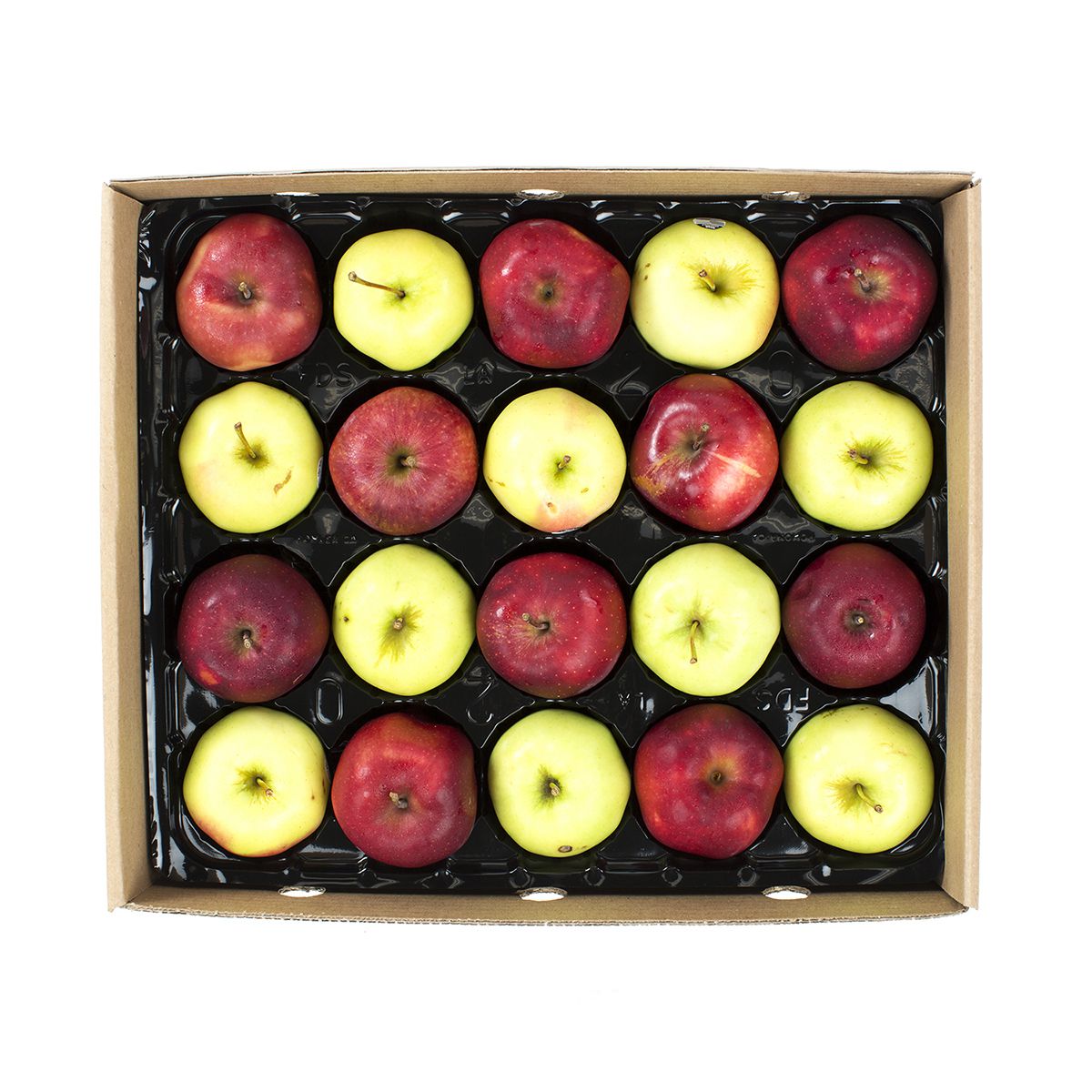 Wholesale BoxNCase Panta-Pack Gold/Red Delicious Apple Mix-20 Ct Case Bulk