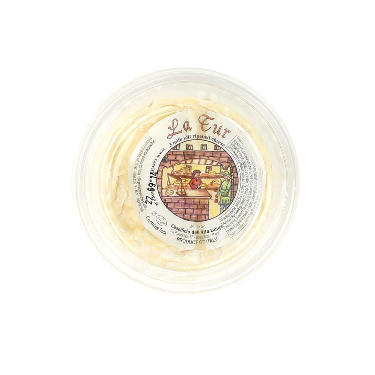 Wholesale Caseificio Dell'Alta Langa La Tur Cheese-3 LB 6 PC Bulk