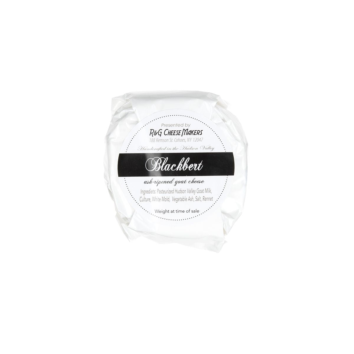 Wholesale R&G Cheesemakers Blackbert Camembert with Ash 4 Piece-2.5 LB Bulk