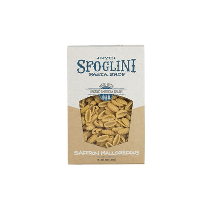 Wholesale Sfoglini Pasta Organic Saffron Malloreddus Pasta 1 LB- Bulk
