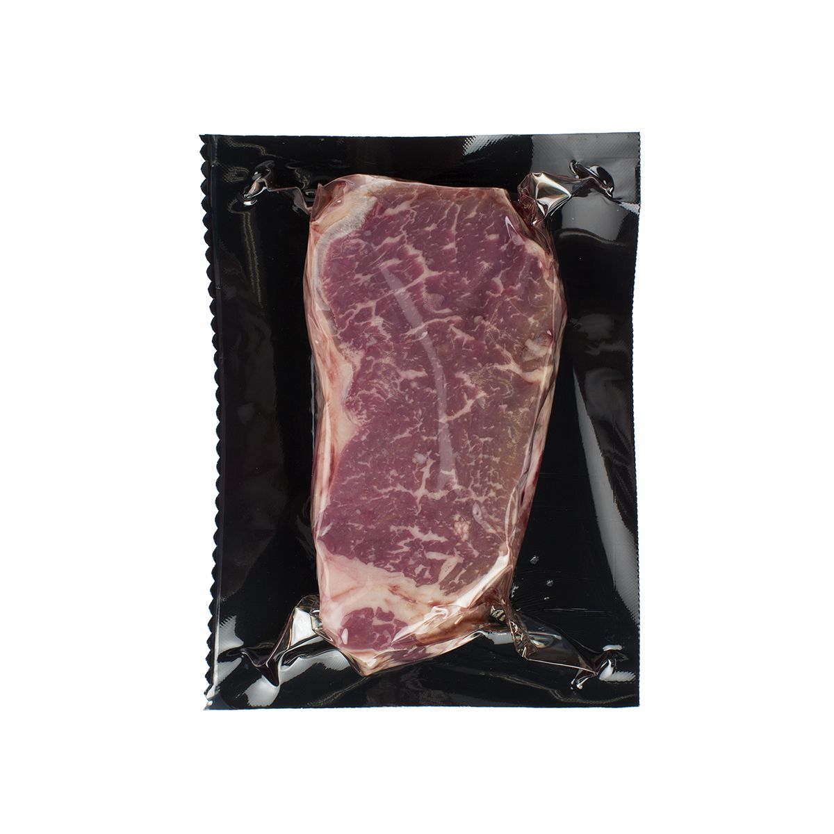 Custom Cuts Boneless Top Choice Beef Strip Steaks 14 OZ
