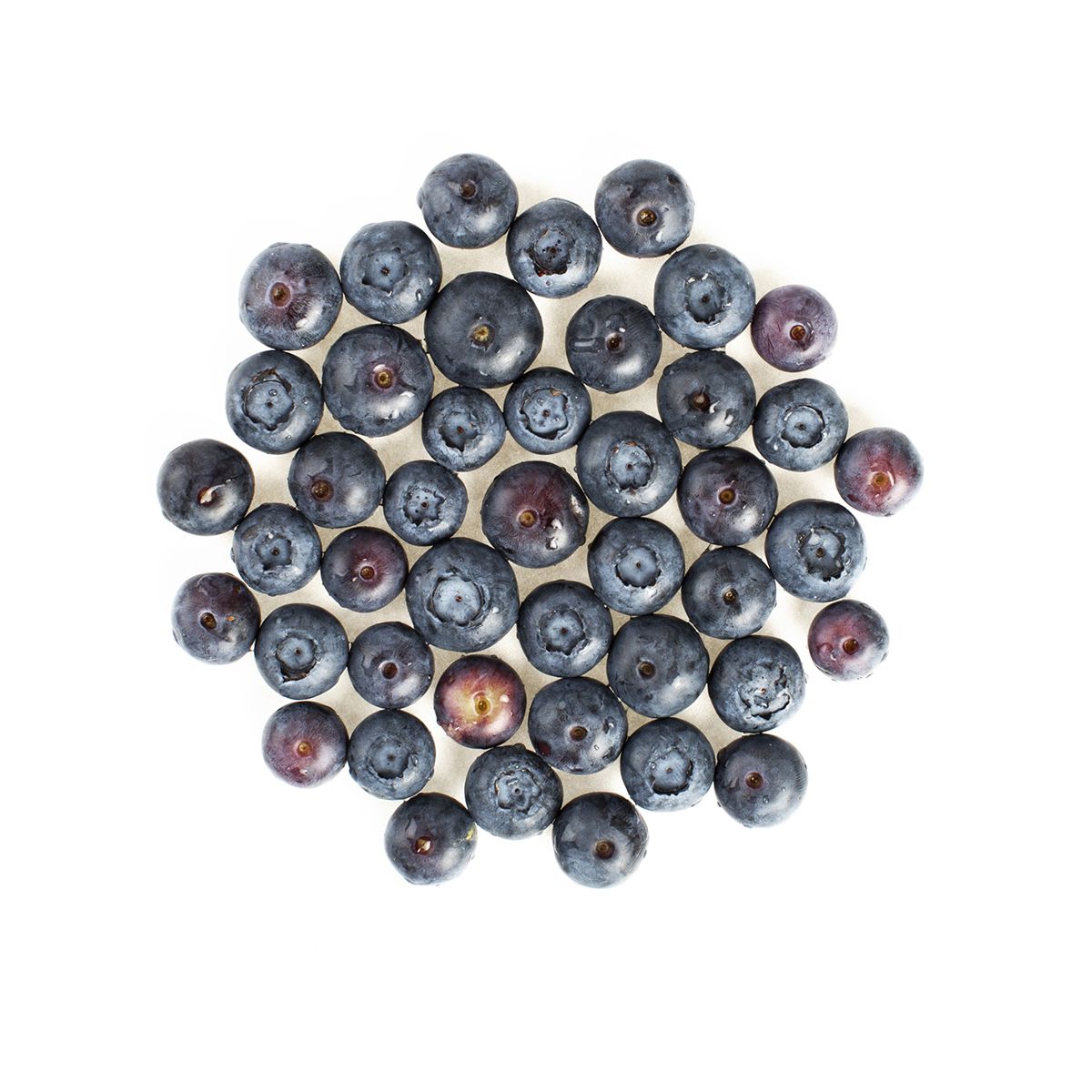 Wholesale BoxNCase Frozen Organic Blueberries-30 LB Bulk