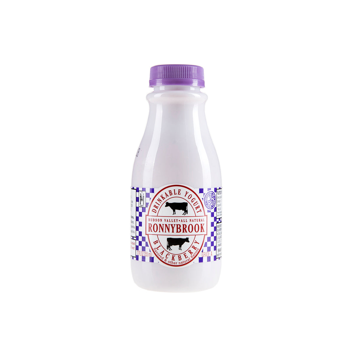 Wholesale BoxNCase Drinkable Blackberry Yogurt 12 oz Bottle- Bulk
