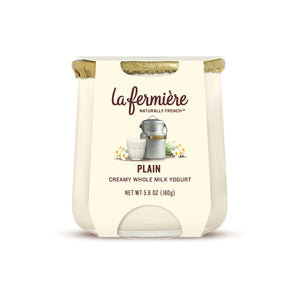 Wholesale La Fermière Plain Yogurt 5.6 OZ-6ct Case Bulk