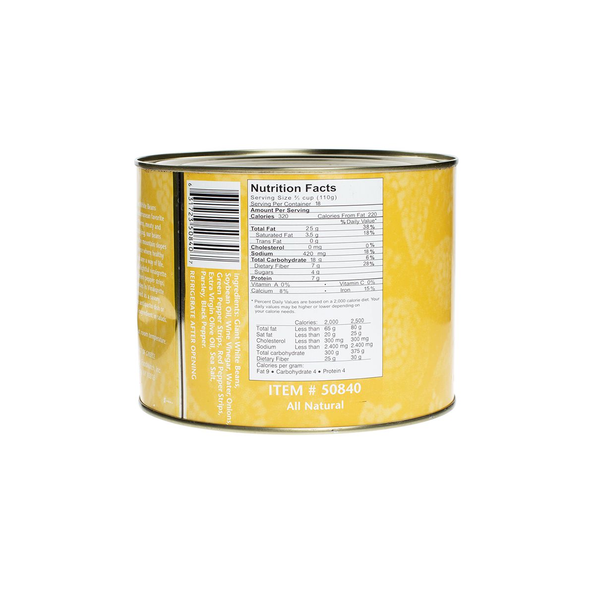 Wholesale Foodmatch Gigantes Beans in Vinaigarette- Bulk