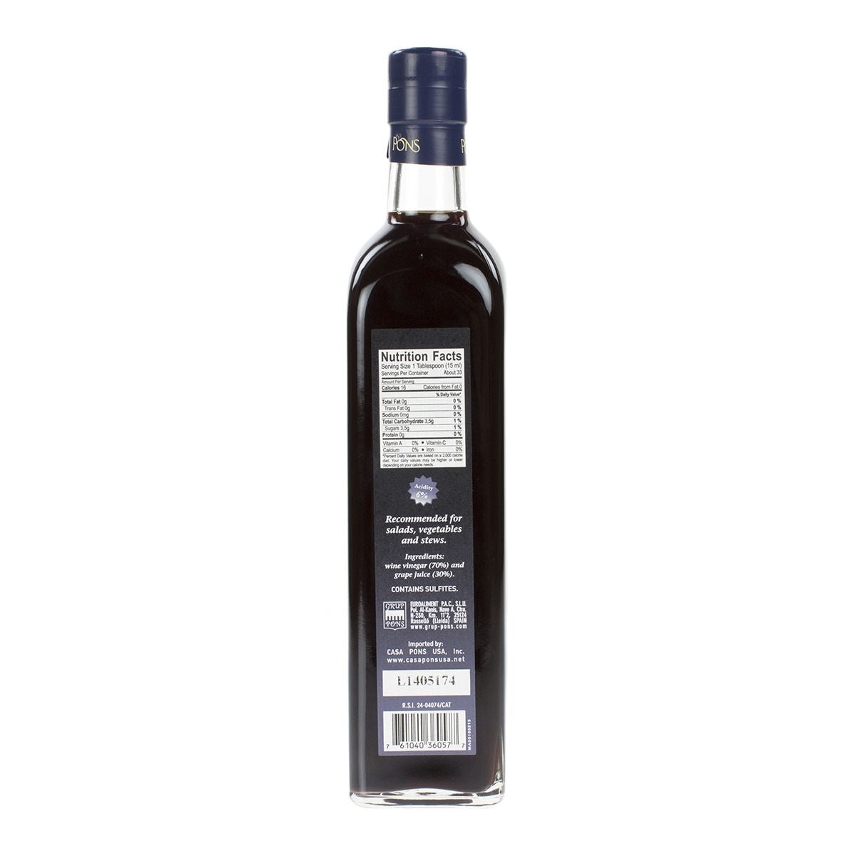 Pons Cabernet Sauvignon Vinegar