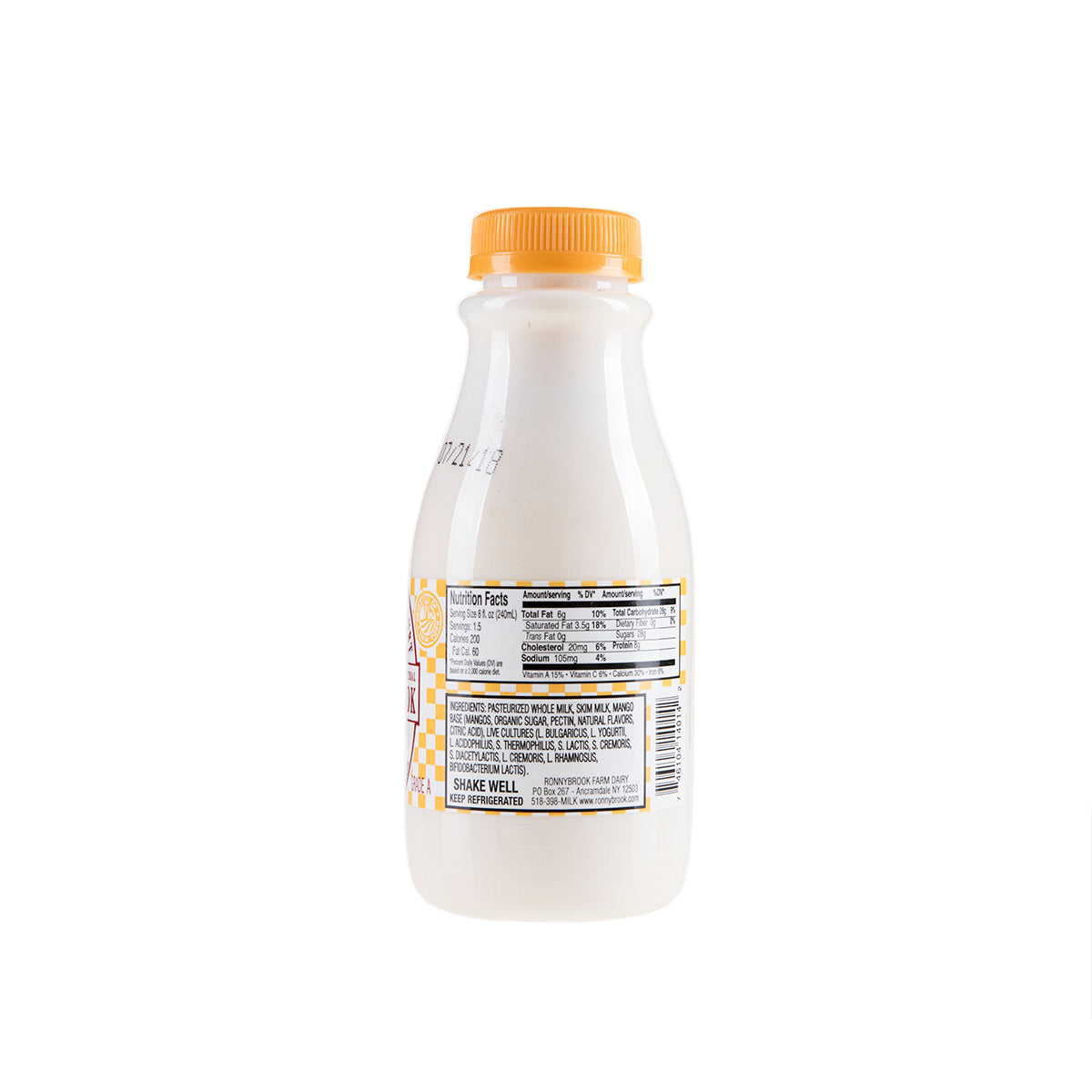 BoxNCase Drinkable Mango Yogurt 12 oz Bottle