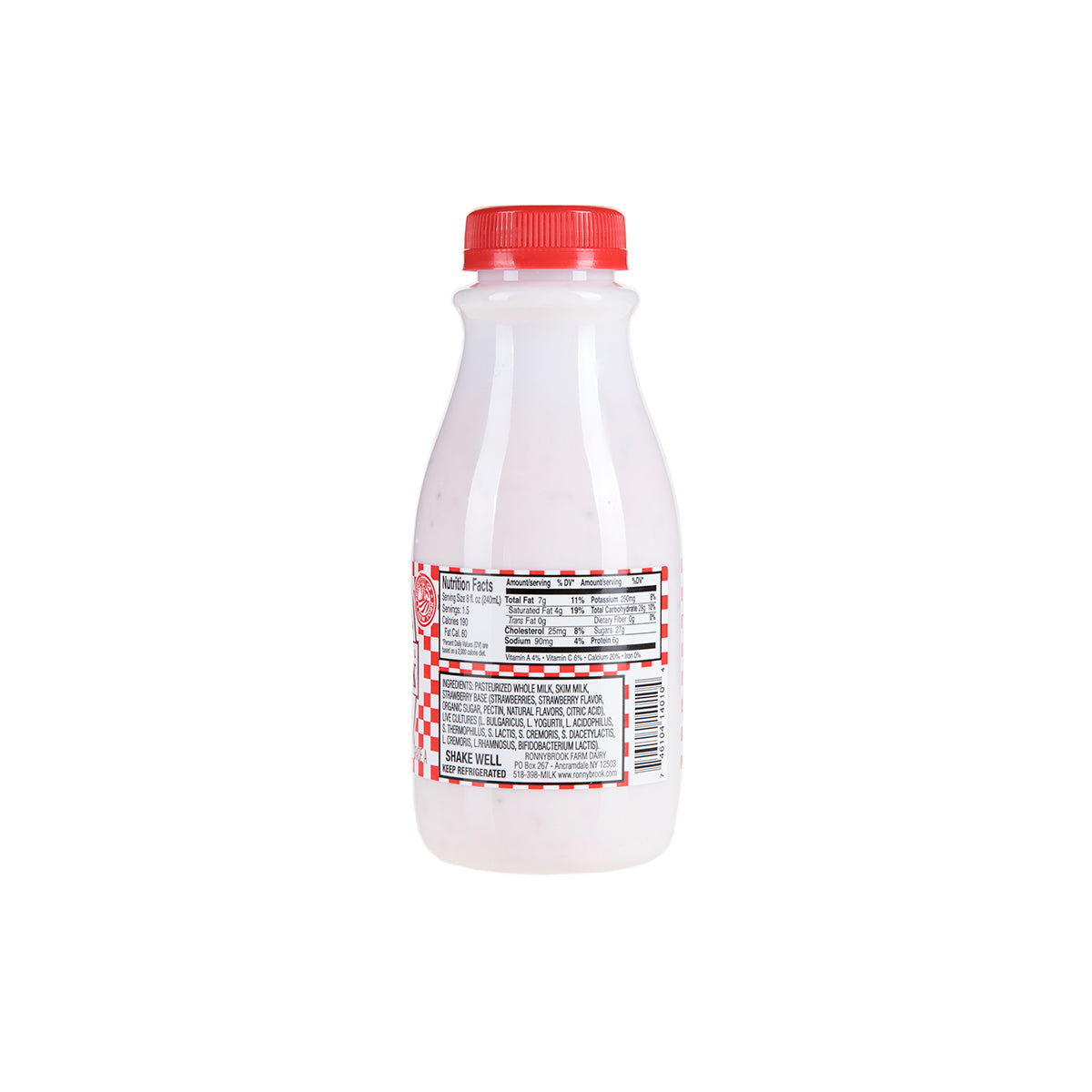 Wholesale BoxNCase Drinkable Strawberry Yogurt 12 oz Bottle- Bulk