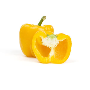 Wholesale BoxNCase Yellow Peppers-22 LB Bulk