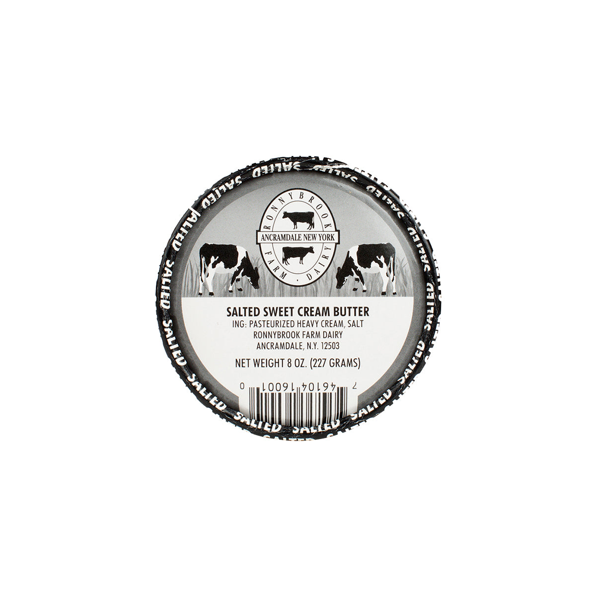 Wholesale Ronnybrook Dairy Salted Butter 8 OZ- Bulk