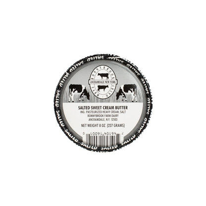Wholesale Ronnybrook Dairy Salted Butter 8 OZ- Bulk