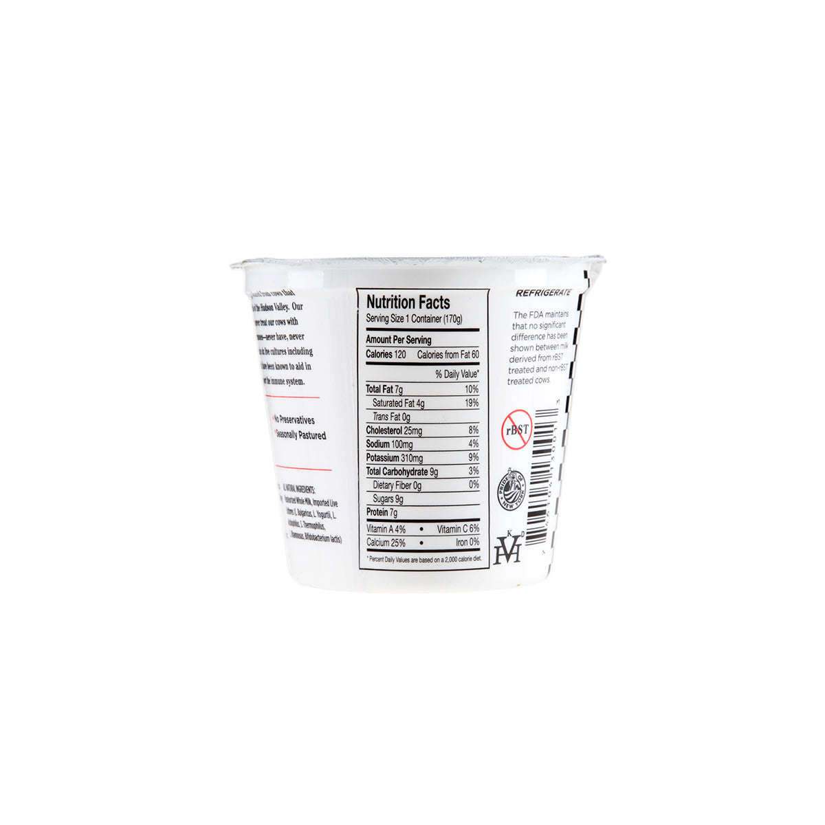 Wholesale BoxNCase Plain Yogurt 6 Oz 6 Oz Jar-12ct Case Bulk