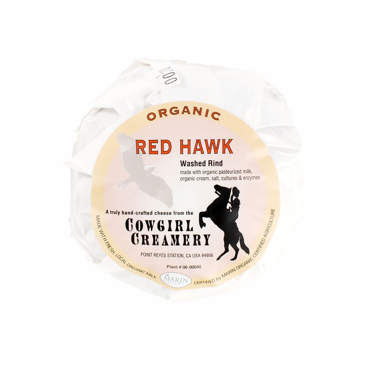 Cowgirl Creamery Red Hawk Cheese Lb