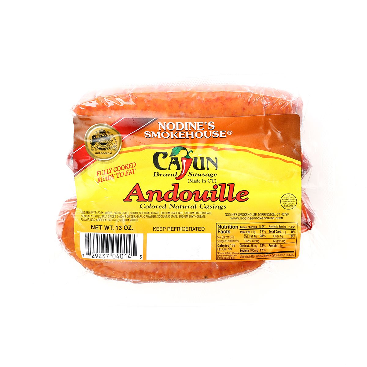 Wholesale Nodine'S Smokehouse Andouille Sausages- Bulk