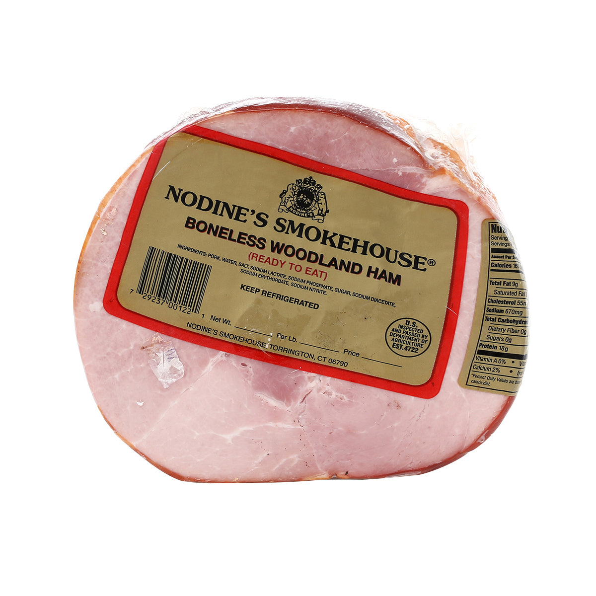 Nodine'S Smokehouse Boneless Woodland Ham