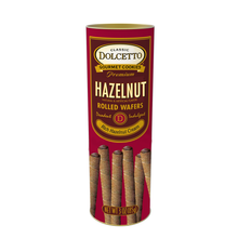 Wholesale Dolcetto Hazelnut Wafer Rolls Tin 3 oz Bag- Bulk