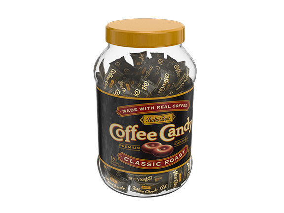 Wholesale Bali's Best Espresso Coffee Candy Jar 1 lb Bag- Bulk
