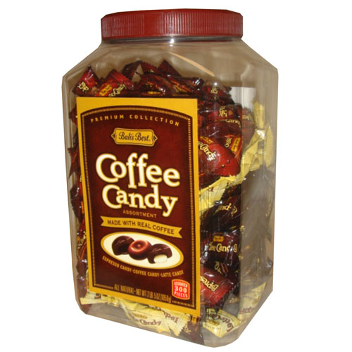 Wholesale Bali’S Best Assorted Coffee Candy 2 lb Jar Bulk