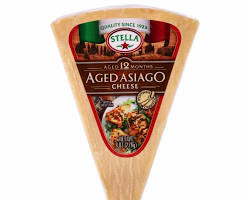 Wholesale Stella Aged Asiago Wedge 16/ 8 OZ- Bulk