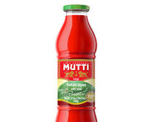 Wholesale Mutti Passata With Basil Bottle 24 oz- Bulk
