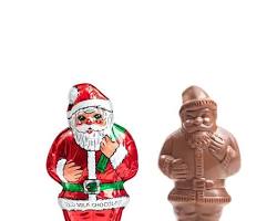 Madelaine Chocolate 6 Oz. Solid Santa (5¾") (4 Displayers)