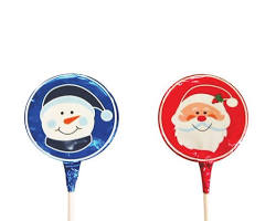 Madelaine Chocolate 1 Oz. Large Christmas Pops (6 Displayers)
