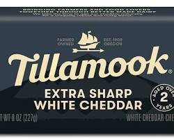 Wholesale Tillamook Extra Sharp White Cheddar Cheese Chunk, 8 OZ Block- Bulk