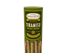 Wholesale Dolcetto Tiramisu Wafer Rolls Tin 3 oz Bag- Bulk