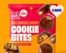 Wholesale Tazzy Milk Chocolate Covered Peanut Butter Cookie Bite 1 OZ - SnackMagic- Bulk