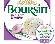 Wholesale Boursin Shallot & Chive Gournay Cheese - 5.2 oz- Bulk