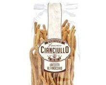 Wholesale Tarall'Oro Treccini Fennel 5 oz- Bulk