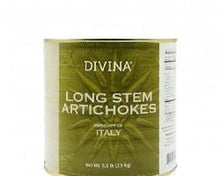 Wholesale Divina Artichokes Long Stem 5.5 LB- Bulk