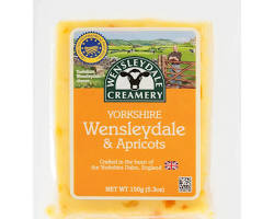 Wholesale Wensleydale Creamery Apricot Cheese 2 lb- Bulk